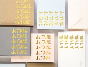 GOOP EXCLUSIVE JE T'AIME NOTE CARD SET